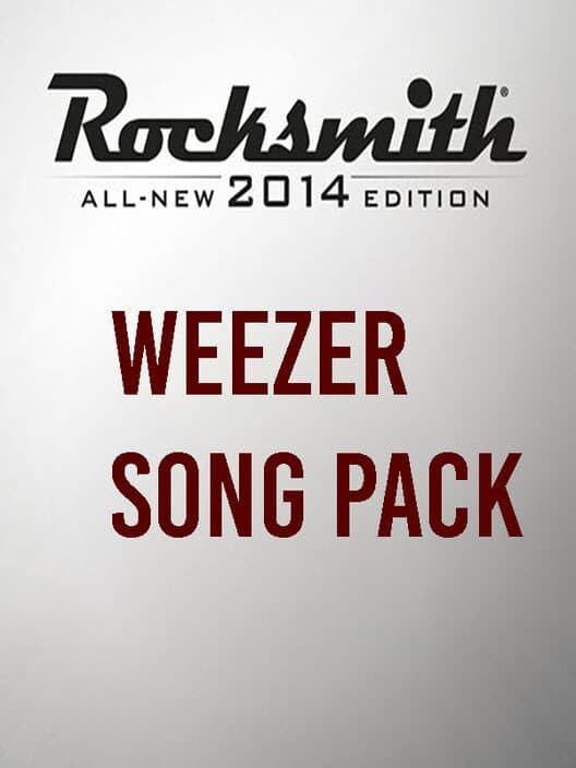 Обложка Rocksmith 2014: Weezer Song Pack