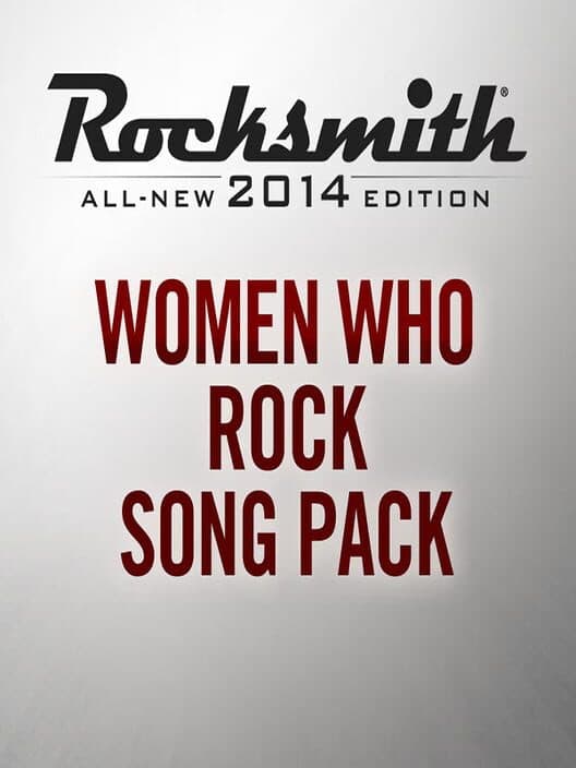 Обложка Rocksmith 2014: Women Who Rock Song Pack