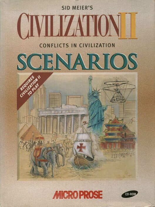 Обложка Sid Meier's Civilization II: Conflicts in Civilization