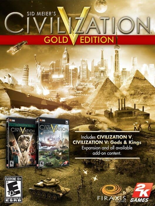 Обложка Sid Meier's Civilization V: Gold Edition