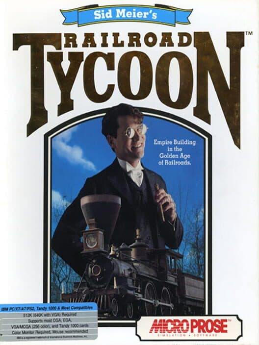 Обложка Sid Meier's Railroad Tycoon
