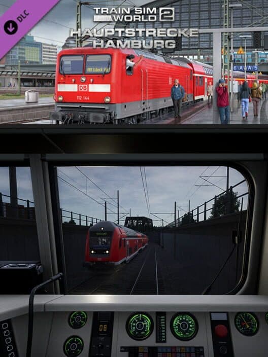 Обложка Train Sim World 2: Hauptstrecke Hamburg - Lübeck Route Add-On