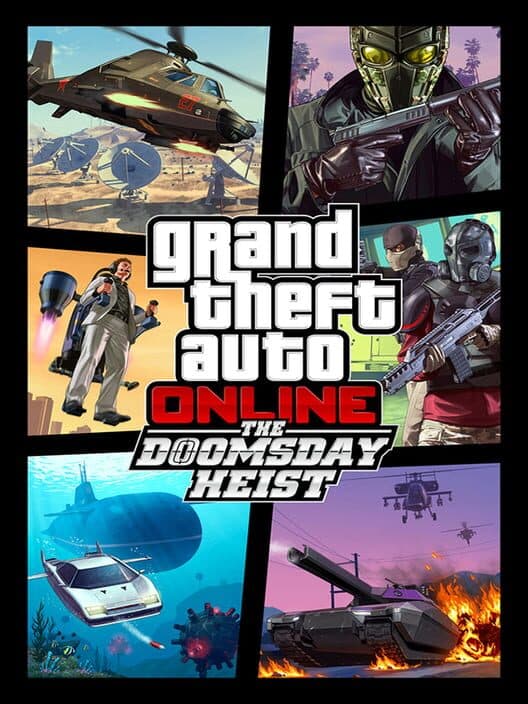 Обложка Grand Theft Auto Online: The Doomsday Heist