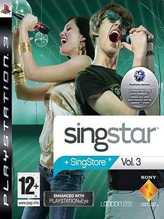 Обложка SingStar Vol. 3: Party Edition