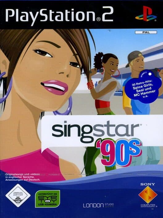 Обложка SingStar: '90s