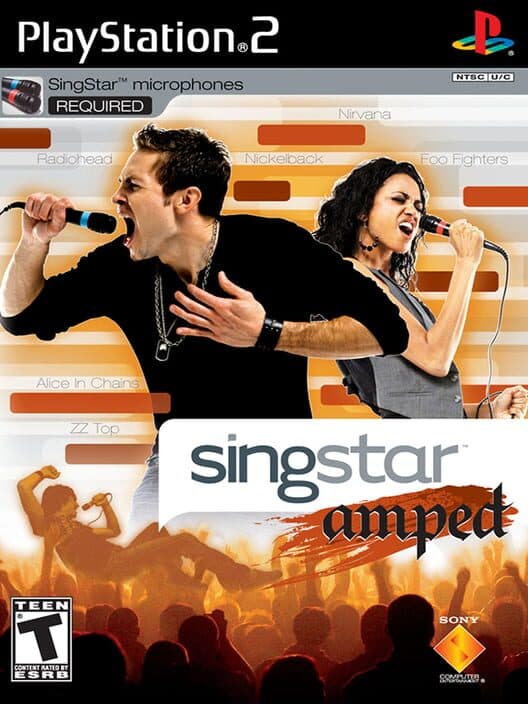 Обложка SingStar: Amped