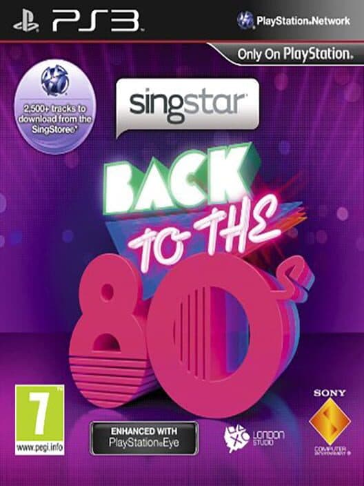 Обложка SingStar: Back to the 80s