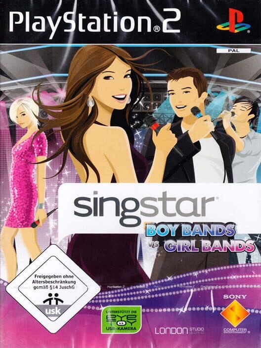 Обложка SingStar: BoyBands vs GirlBands