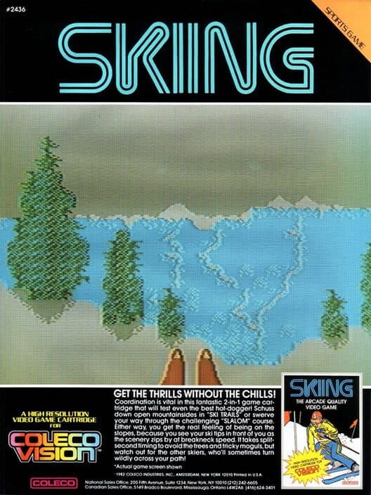 Обложка Skiing