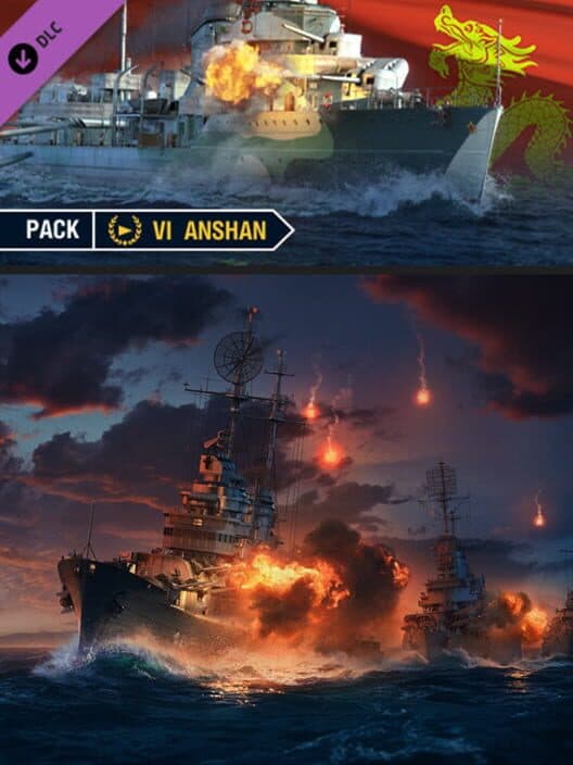 Обложка World of Warships: Anshan Pack