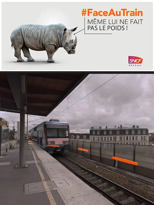 Обложка Face au train