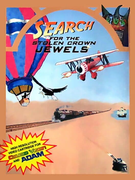 Обложка Search of the Stolen Crown Jewels