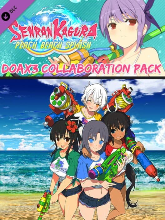Обложка Senran Kagura: Peach Beach Splash - DOAX3 Collaboration Pack