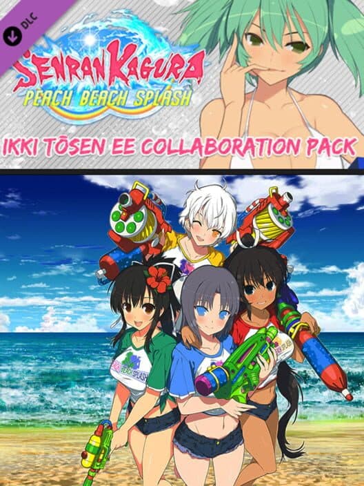 Обложка Senran Kagura: Peach Beach Splash - Ikki Tousen EE Collaboration Pack