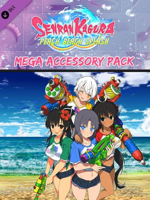 Обложка Senran Kagura: Peach Beach Splash - Mega Accessory Pack