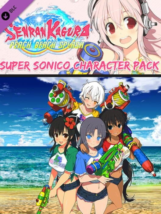 Обложка Senran Kagura: Peach Beach Splash - Super Sonico Character Pack