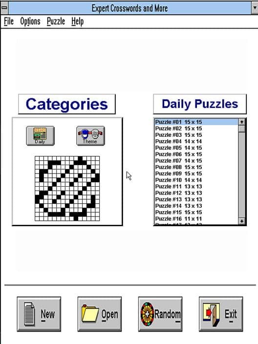 Обложка Crosswords & More for Windows