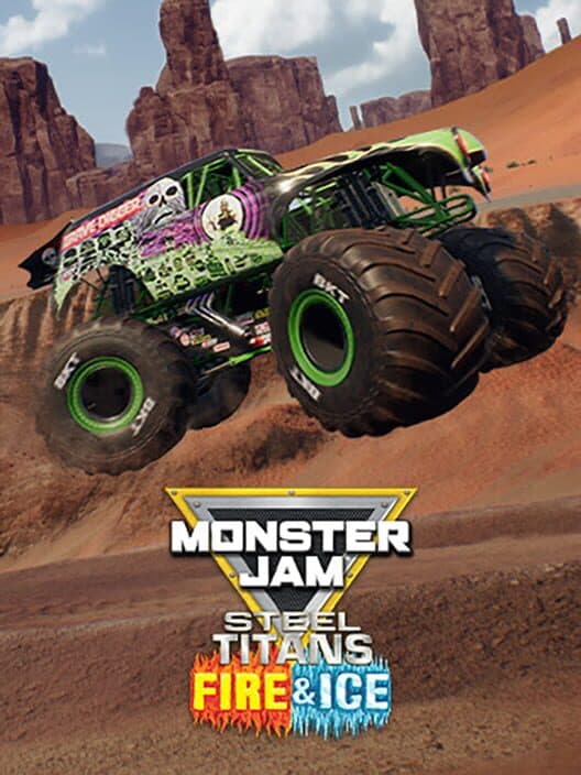 Обложка Monster Jam Steel Titans: Fire & Ice Truck Bundle