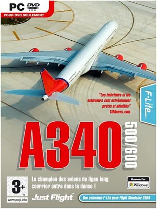 Обложка A340-500/600 Expansion pack for FS2004/FSX