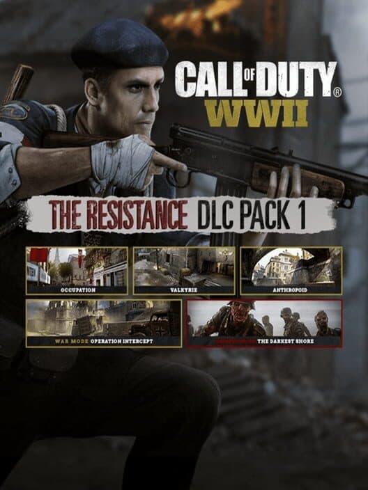Обложка Call of Duty: WWII - The Resistance DLC Pack 1