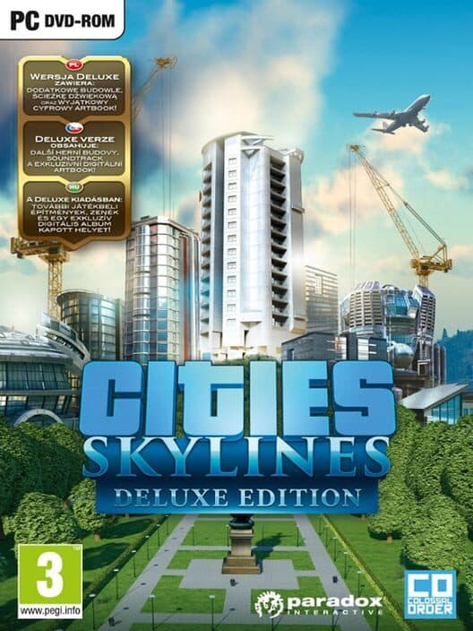 Обложка Cities: Skylines - Deluxe Edition