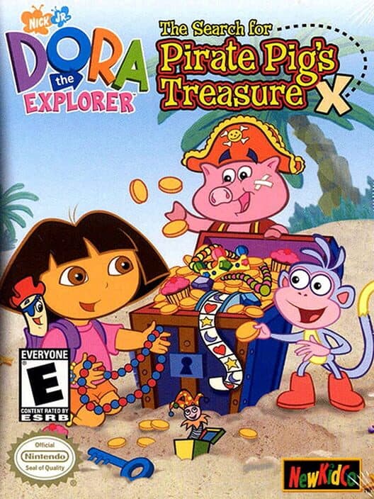 Обложка Dora the Explorer: The Search for Pirate Pig's Treasure