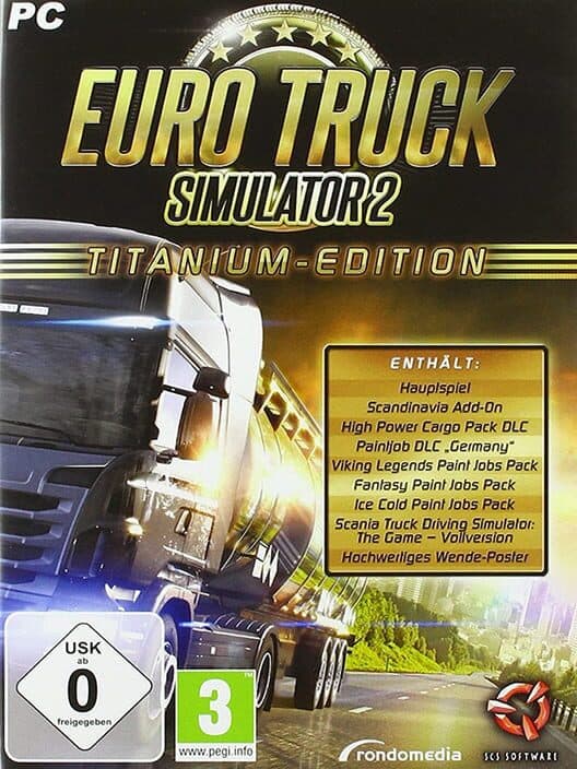 Обложка Euro Truck Simulator 2: Titanium Edition