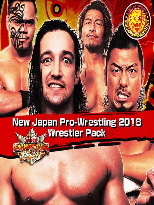 Обложка Fire Pro Wrestling World: New Japan Pro-Wrestling 2018 Wrestler Pack
