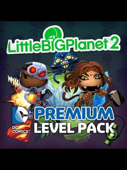 Обложка LittleBigPlanet 2: DC Comics Premium Level Pack