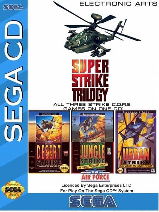 Обложка Super Strike Trilogy