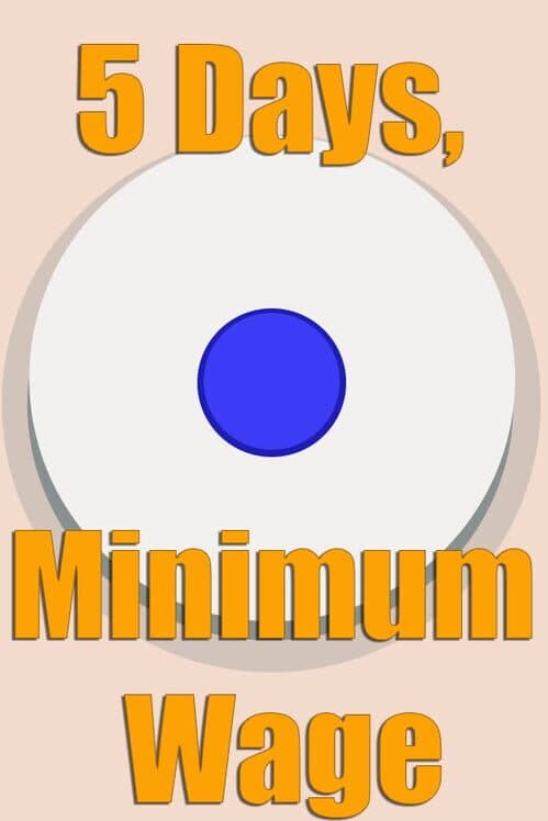 Обложка 5 Days, Minimum Wage.