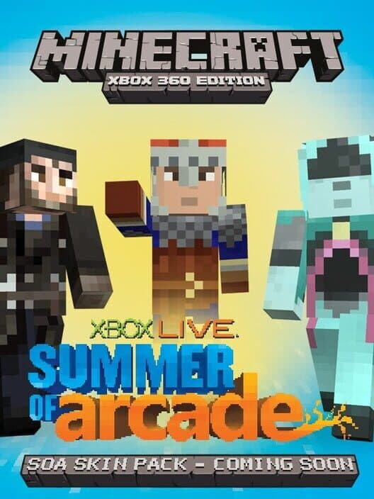 Обложка Minecraft: Summer of Arcade Skin Pack
