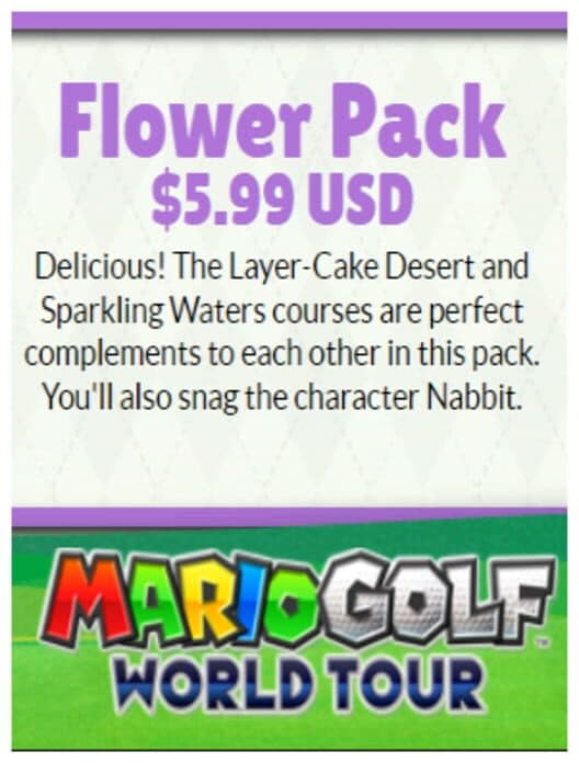 Обложка Mario Golf: World Tour - Flower Pack