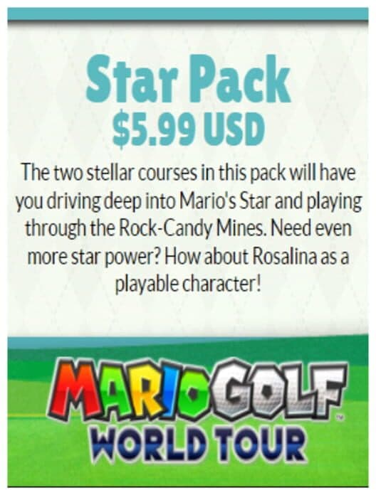 Обложка Mario Golf: World Tour - Star Pack