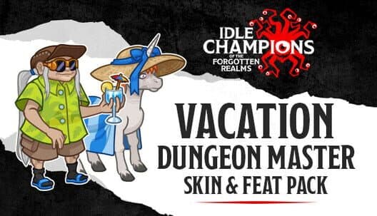 Обложка Idle Champions: Vacation Dungeon Master Skin & Feat Pack