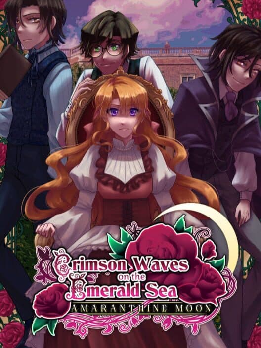 Обложка Crimson Waves on the Emerald Sea: Amaranthine Moon
