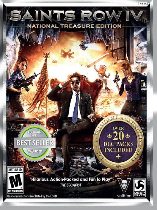 Обложка Saints Row IV: National Treasure Edition