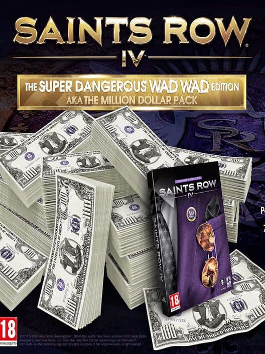 Обложка Saints Row IV: Super Dangerous Wad Wad Edition (aka the Million Dollar Pack)