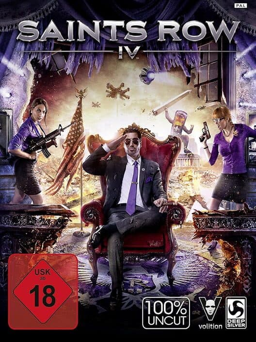 Обложка Saints Row IV: 100% Uncut