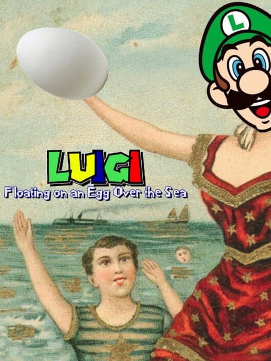Обложка Luigi Floating on an Egg Over the Sea