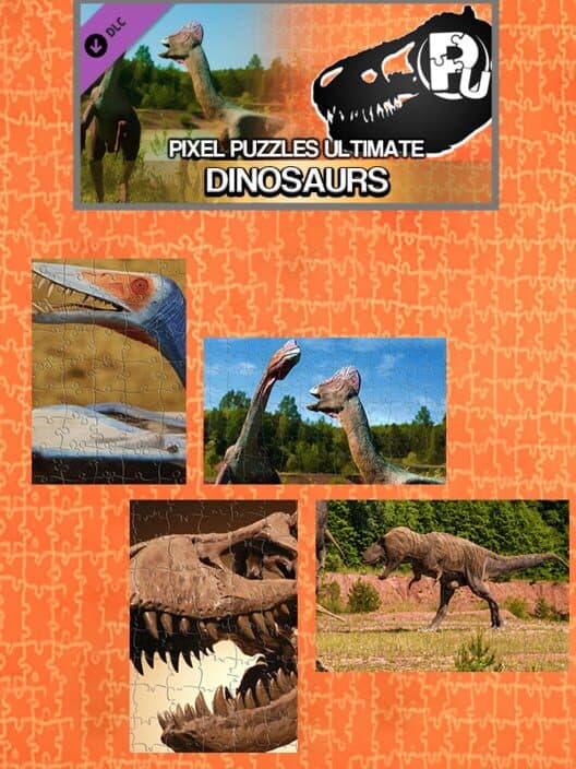 Обложка Pixel Puzzles Ultimate: Dinosaurs