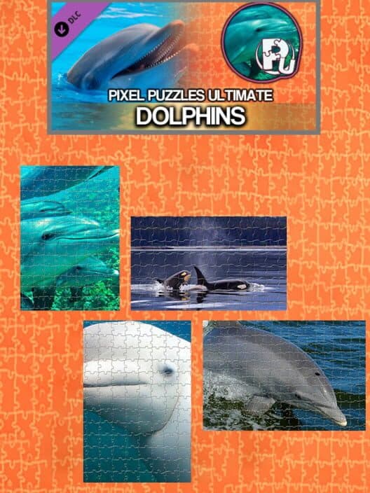 Обложка Pixel Puzzles Ultimate: Dolphins