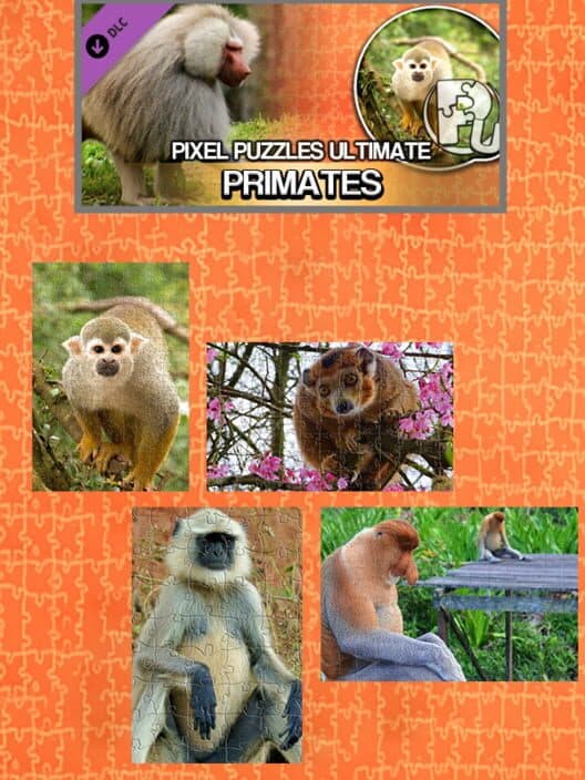 Обложка Pixel Puzzles Ultimate: Primates