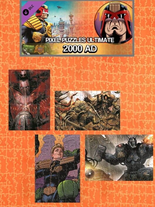 Обложка Pixel Puzzles Ultimate: Puzzle Pack 2000 AD