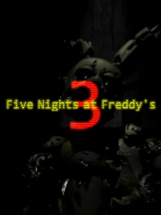 Обложка Five Nights at Freddy's 3