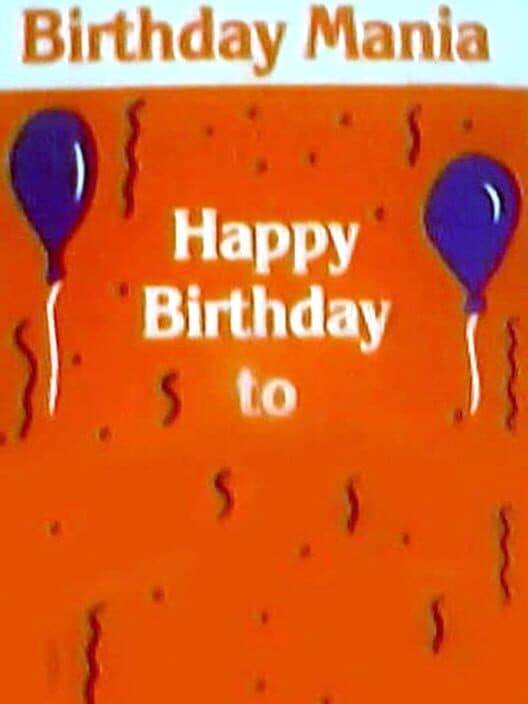 Обложка Birthday Mania