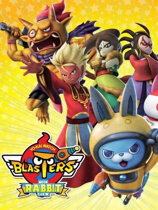 Обложка Yo-Kai Watch Blasters: Moon Rabbit Crew