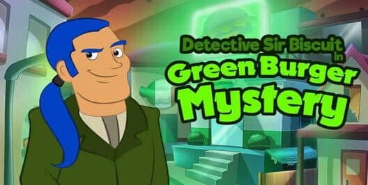 Обложка Detective Sir Biscuit in Green Burguer Mystery