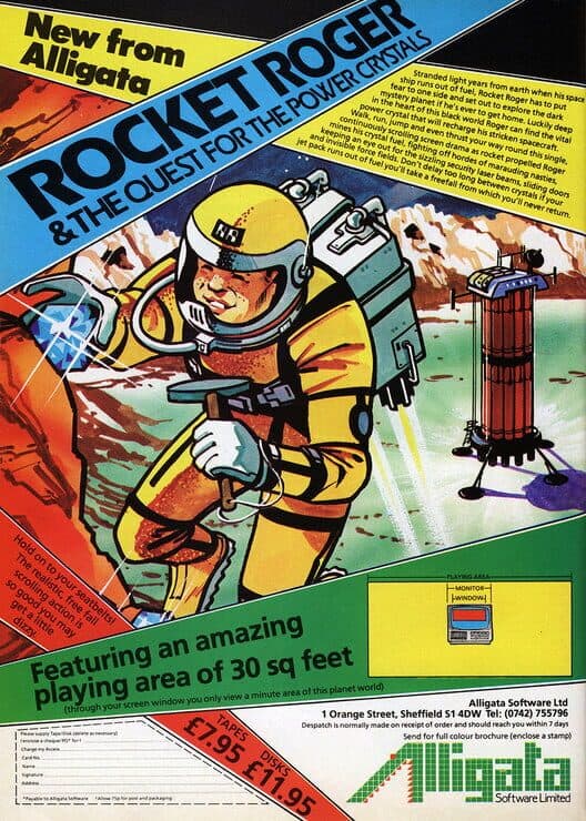 Обложка Rocket Roger