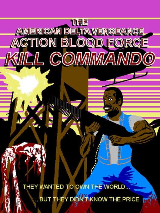 Обложка The American Delta Vengeance Action Blood Force Kill Commando